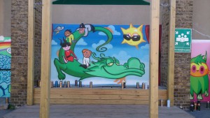 Rushmore primary mural