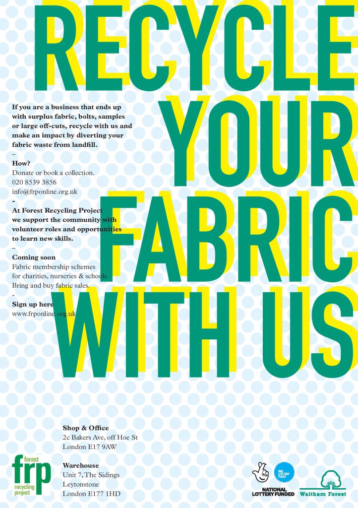 Fabric reclaim & re-use